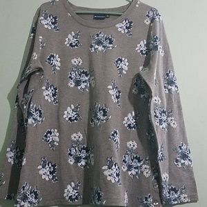 Floral sweatshirt
